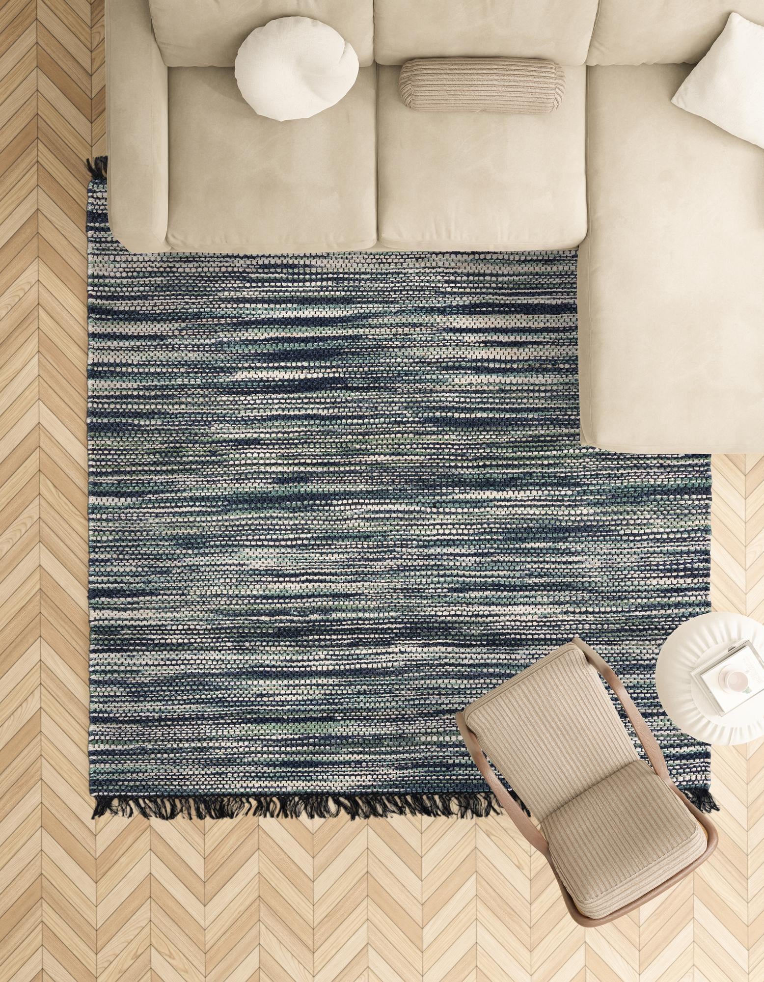 7' 10 x 7' 10 Chunky Jute Square Rug