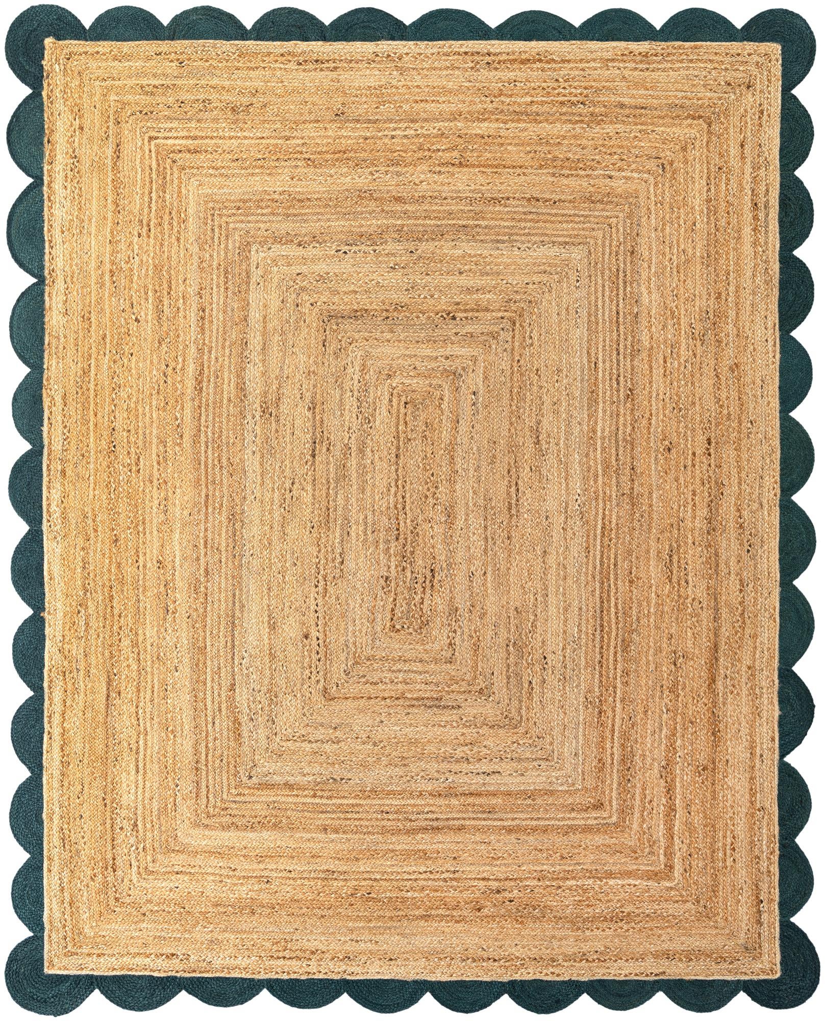 Rug Green and Natural Swatch link