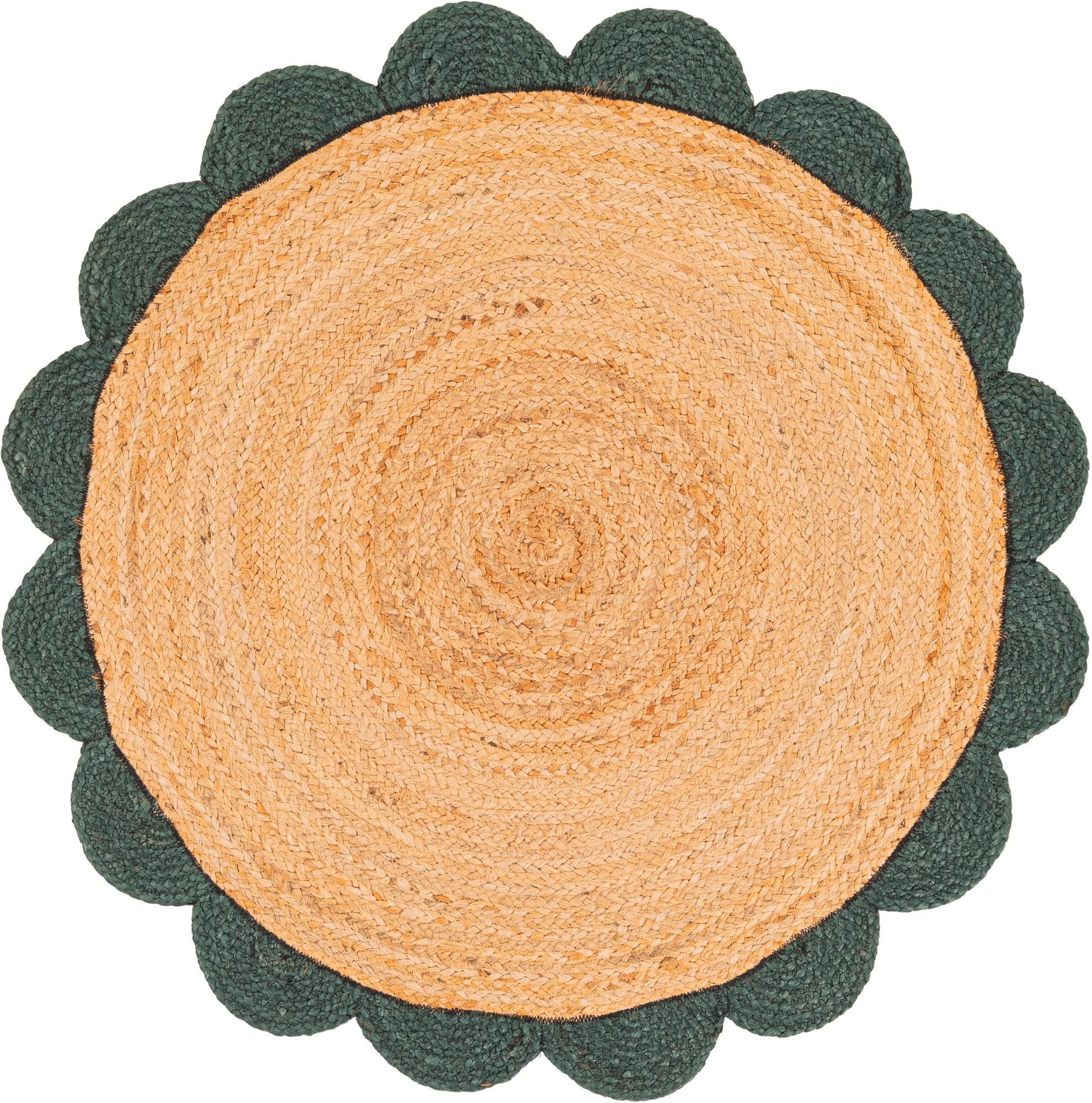 Rug Green and Natural Swatch link