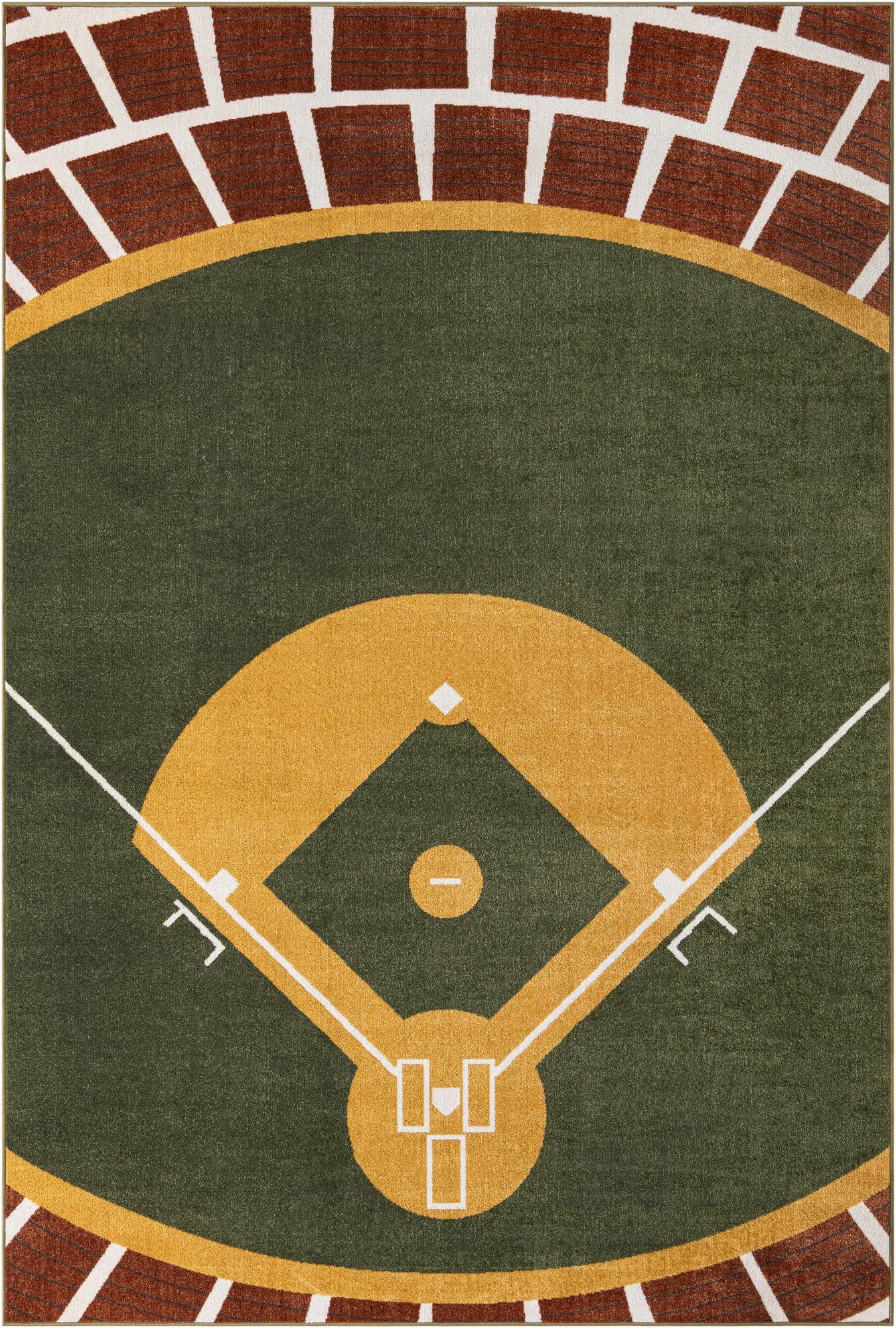 7' x 10' Sports Washable Rug