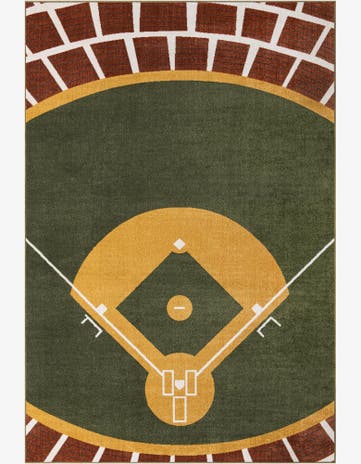 7' x 10' Sports Washable Rug