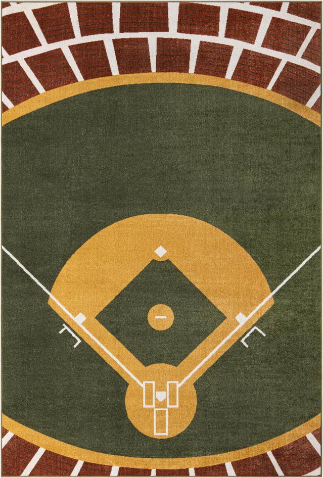 Detail image of 7' x 10' Sports Washable Rug