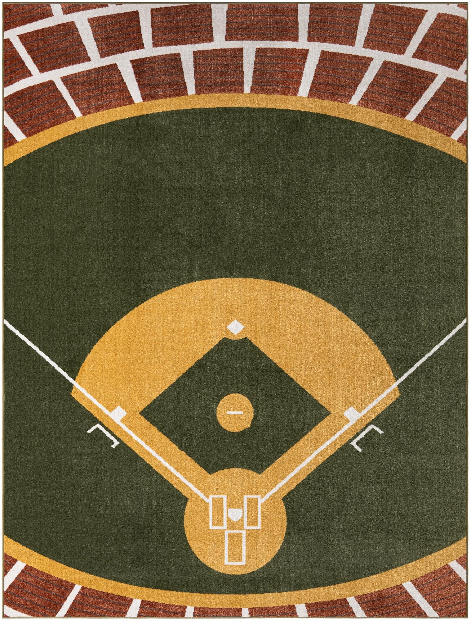 7' 10 x 10' Sports Washable Rug