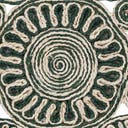 Rug Green and White Swatch link
