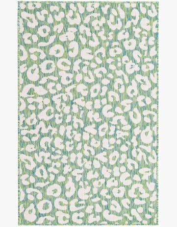 3' x 5' 3 Easy-Clean Safari Indoor / Outdoor Rug