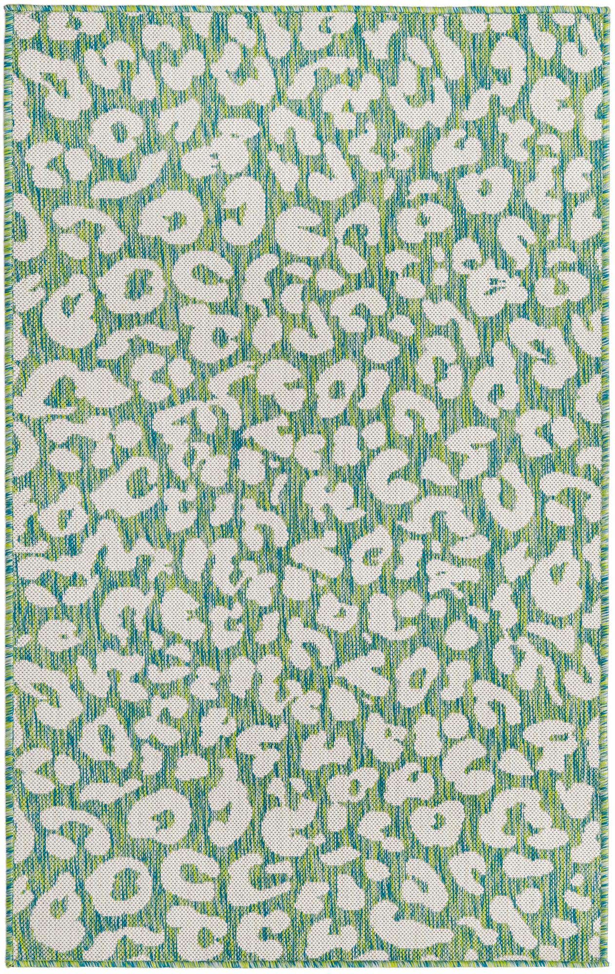 3' x 5' 3 Easy-Clean Safari Indoor / Outdoor Rug