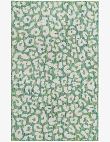 3' x 5' 3 Easy-Clean Safari Indoor / Outdoor Rug