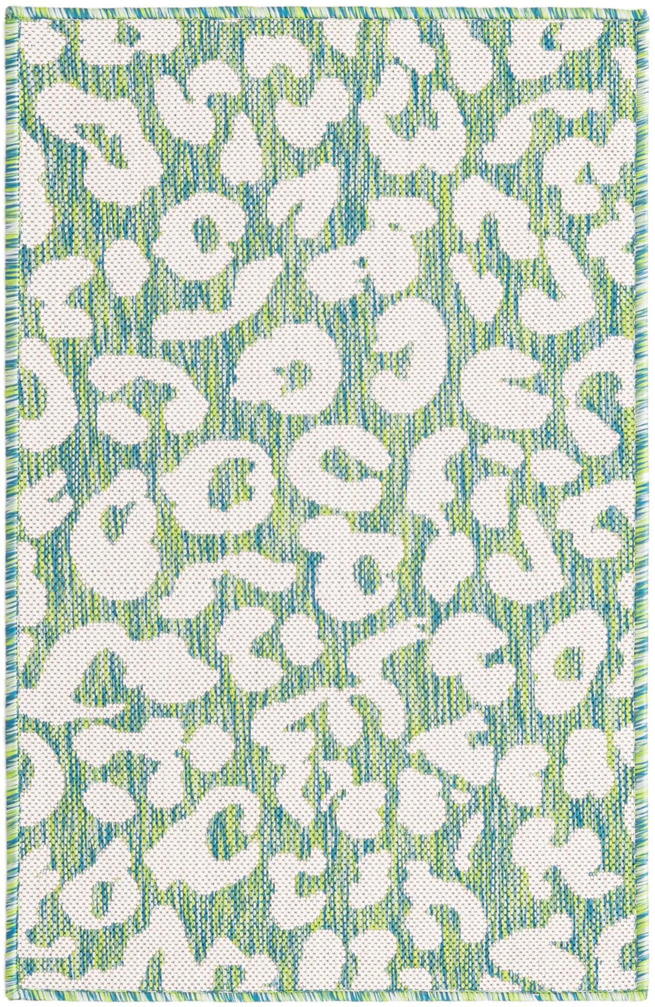 Rug Green Blue Swatch link
