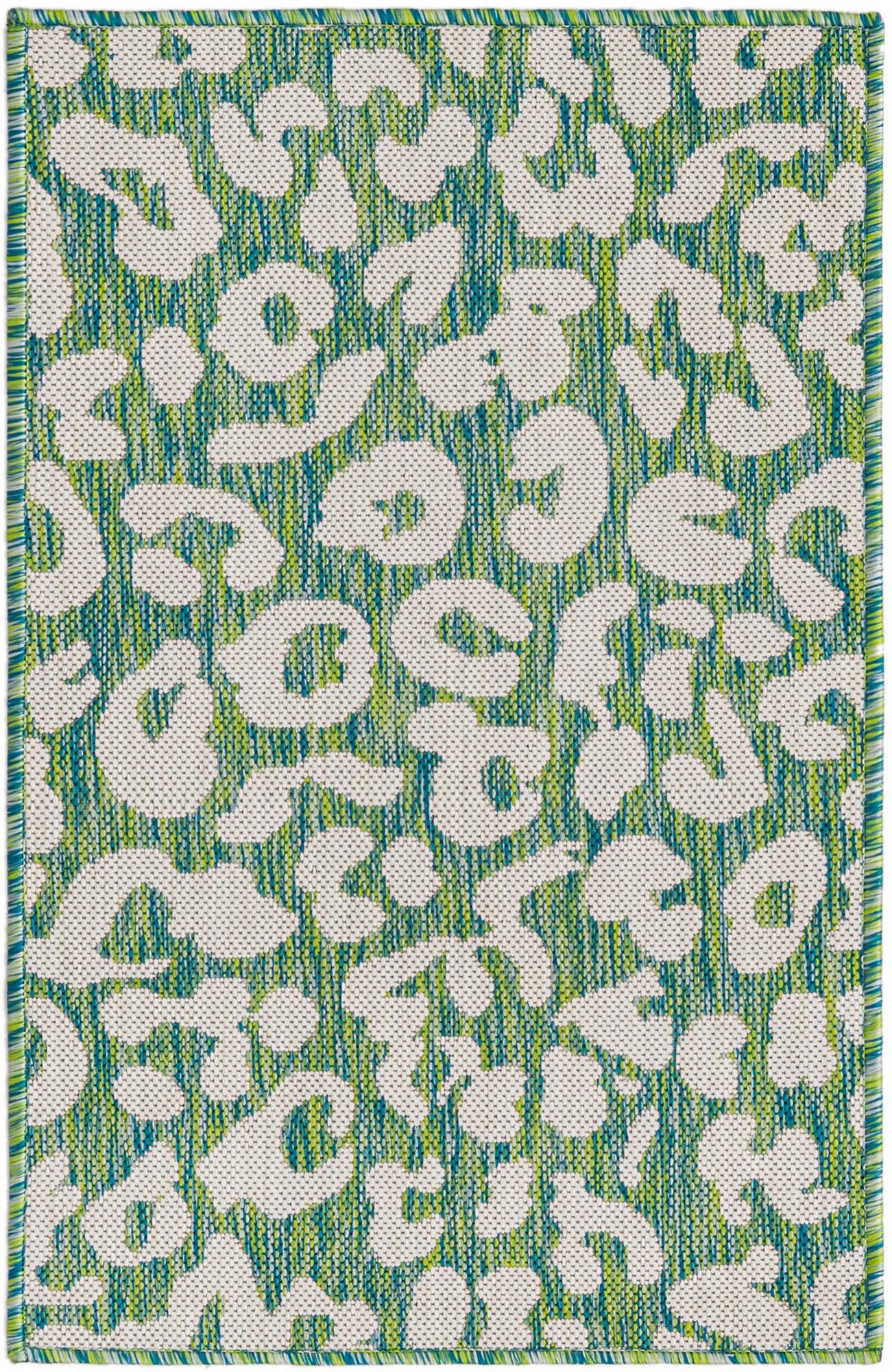 Rug Green Blue Swatch link