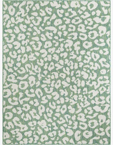 5' 3 x 7' Easy-Clean Safari Indoor / Outdoor Rug