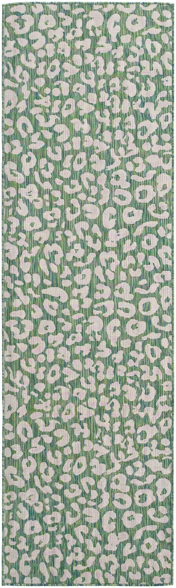 2' 7 x 10' Easy-Clean Safari Indoor / Outdoor Runner Rug