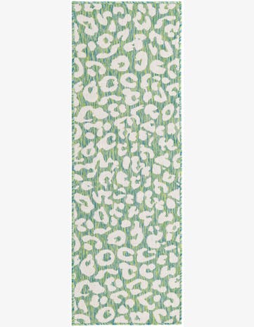 2' x 6' Easy-Clean Safari Indoor / Outdoor Runner Rug