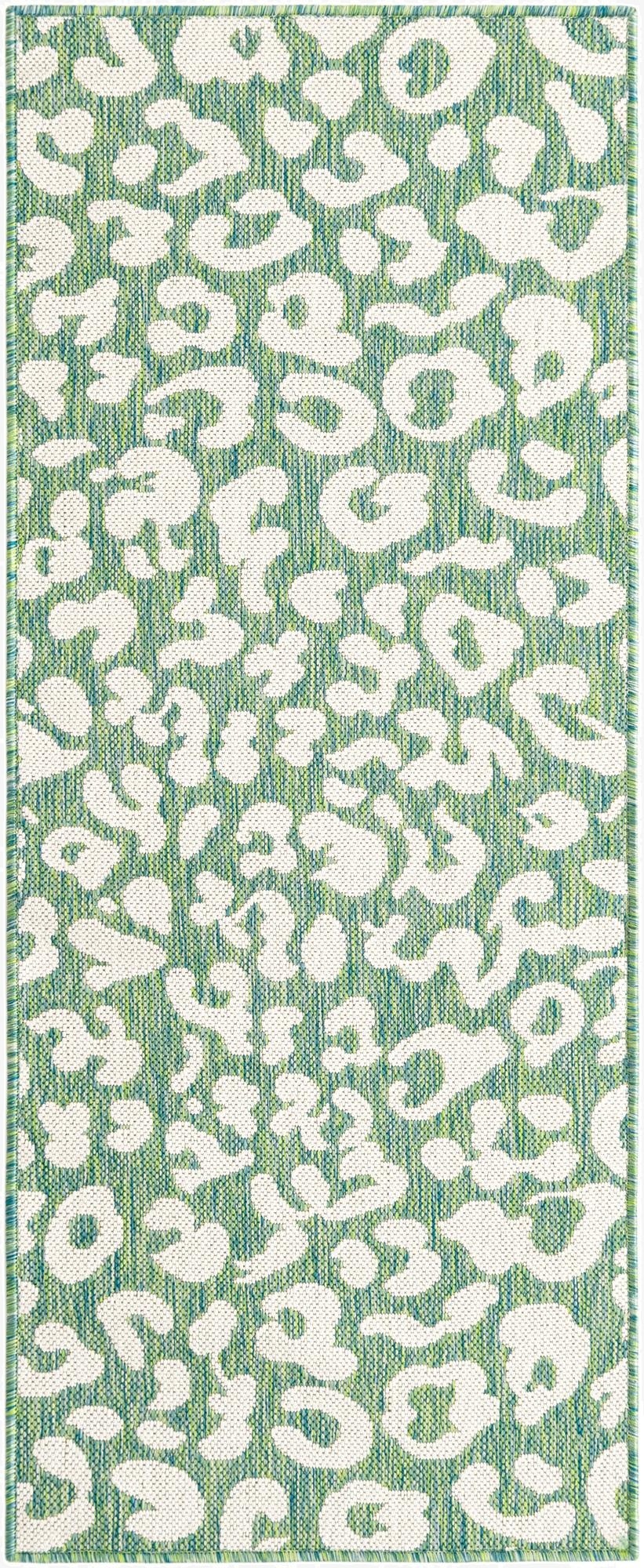 2' x 5' 3  Washable Safari Indoor / Outdoor Runner Rug