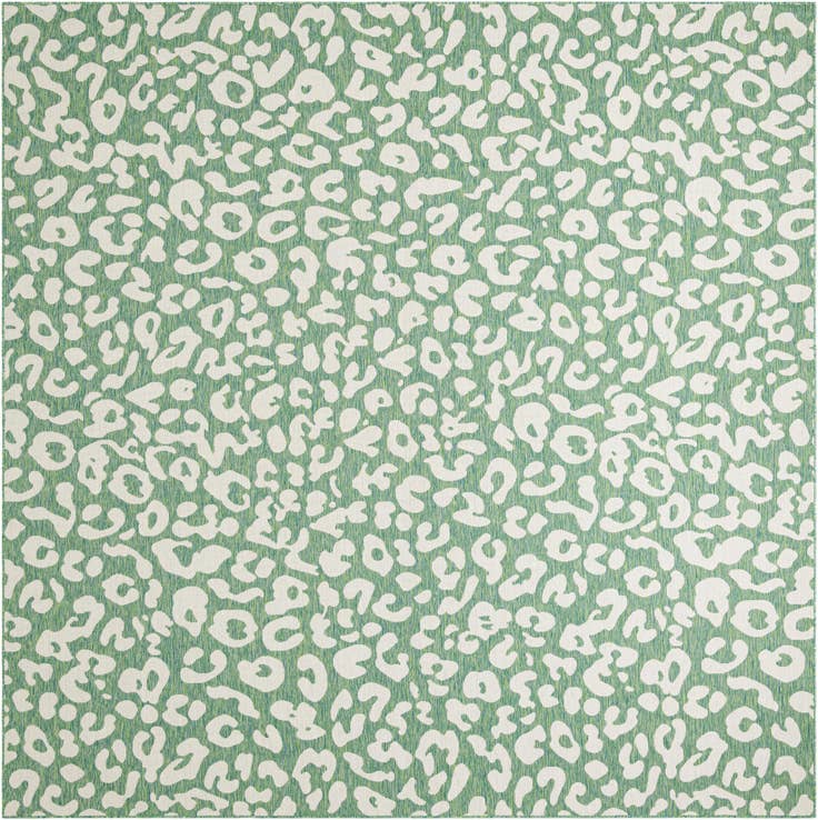 Detail image of 12' x 12' Easy-Clean Safari Indoor / Outdoor Square Rug