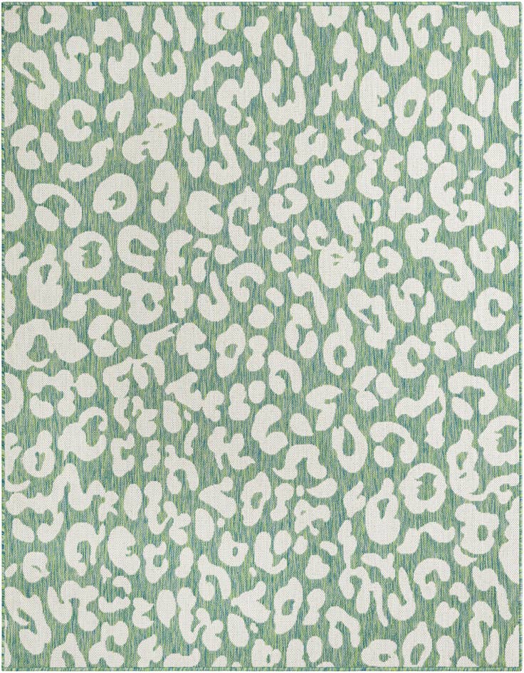 Detail image of 6' x 6' Easy-Clean Safari Indoor / Outdoor Square Rug