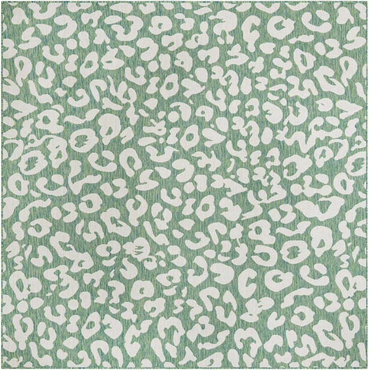 Detail image of 7' 10 x 7' 10 Easy-Clean Safari Indoor / Outdoor Square Rug