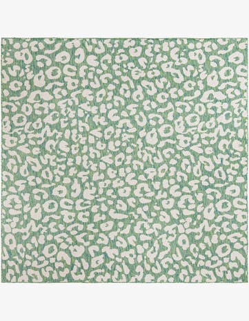 10' x 10' Easy-Clean Safari Indoor / Outdoor Square Rug