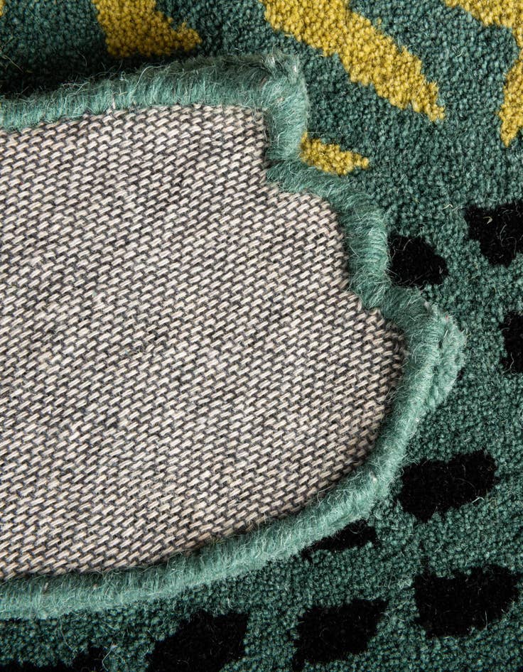 Detail image of 4' 1 x 7' 1 Playtime Kids Wool Freeform Rug