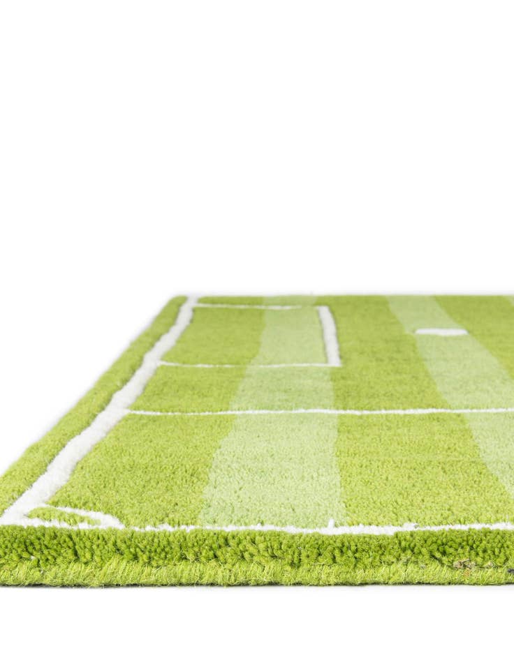 Detail image of 4' 1 x 6' 1 Playtime Kids Wool Freeform Rug