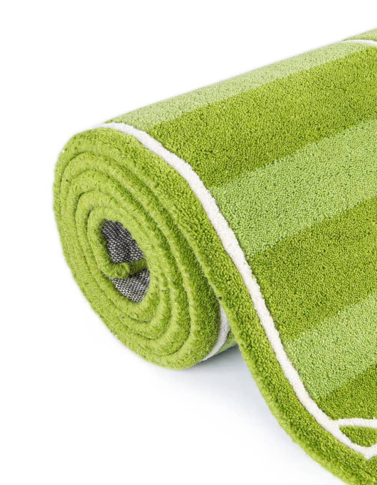 Detail image of 4' 1 x 6' 1 Playtime Kids Wool Freeform Rug