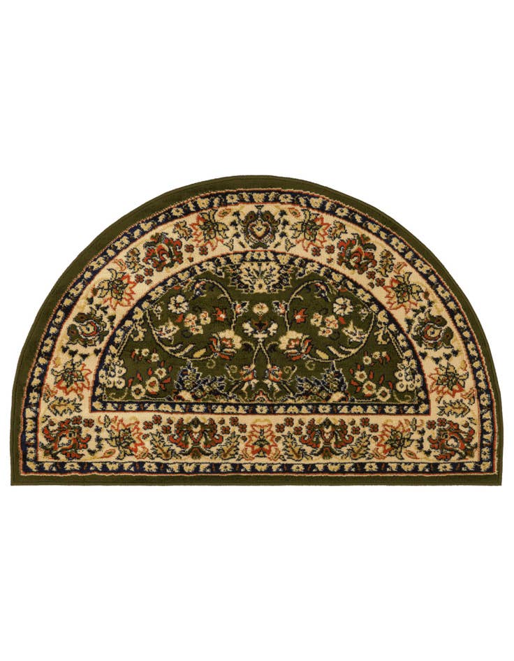 Detail image of 2' 7 x 4' Kashan Design Hearth Rug