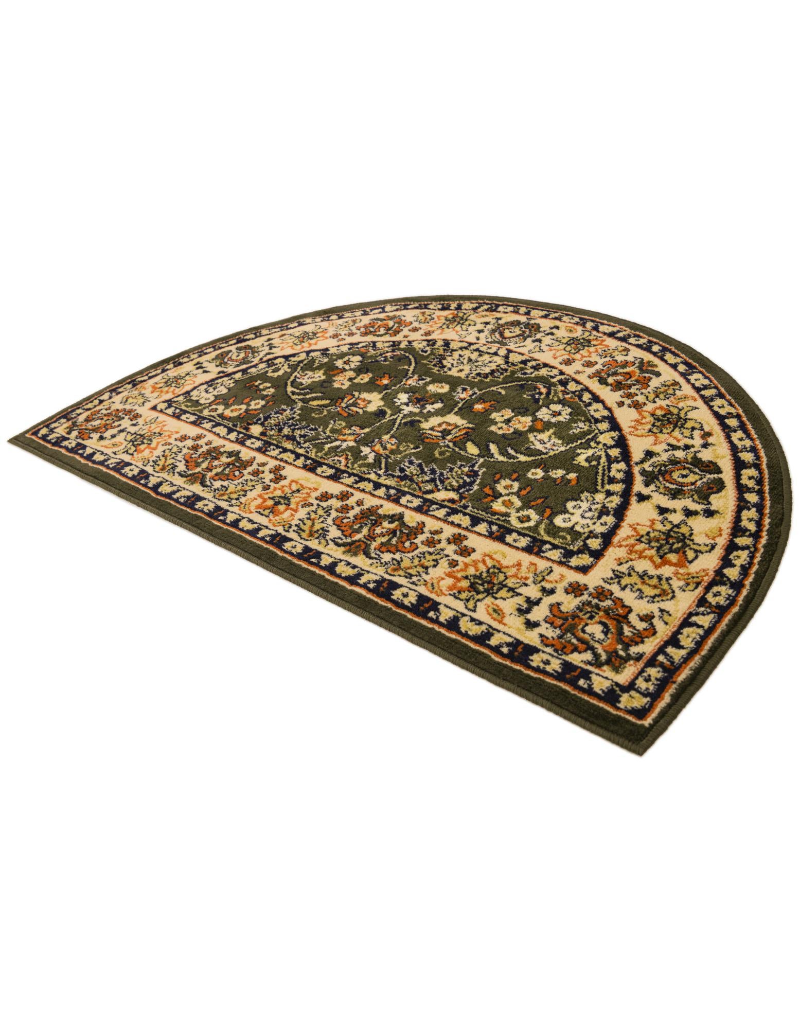 2' 7 x 4' Kashan Design Hearth Rug