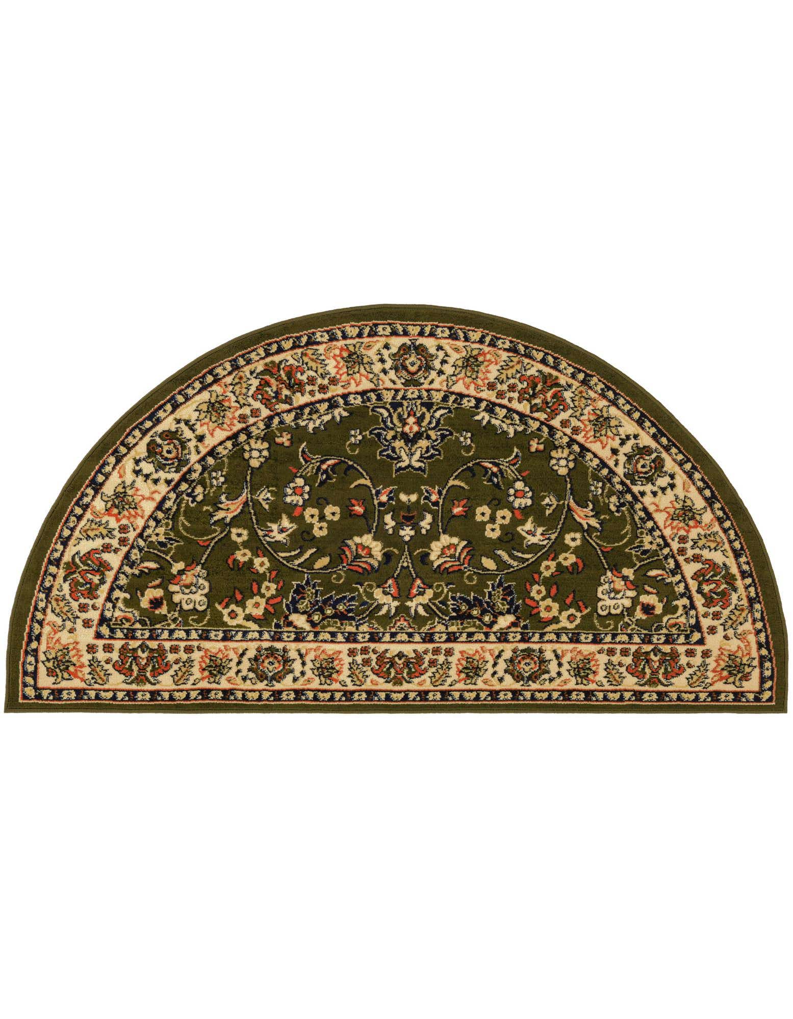 3' x 6' Kashan Design Hearth Rug