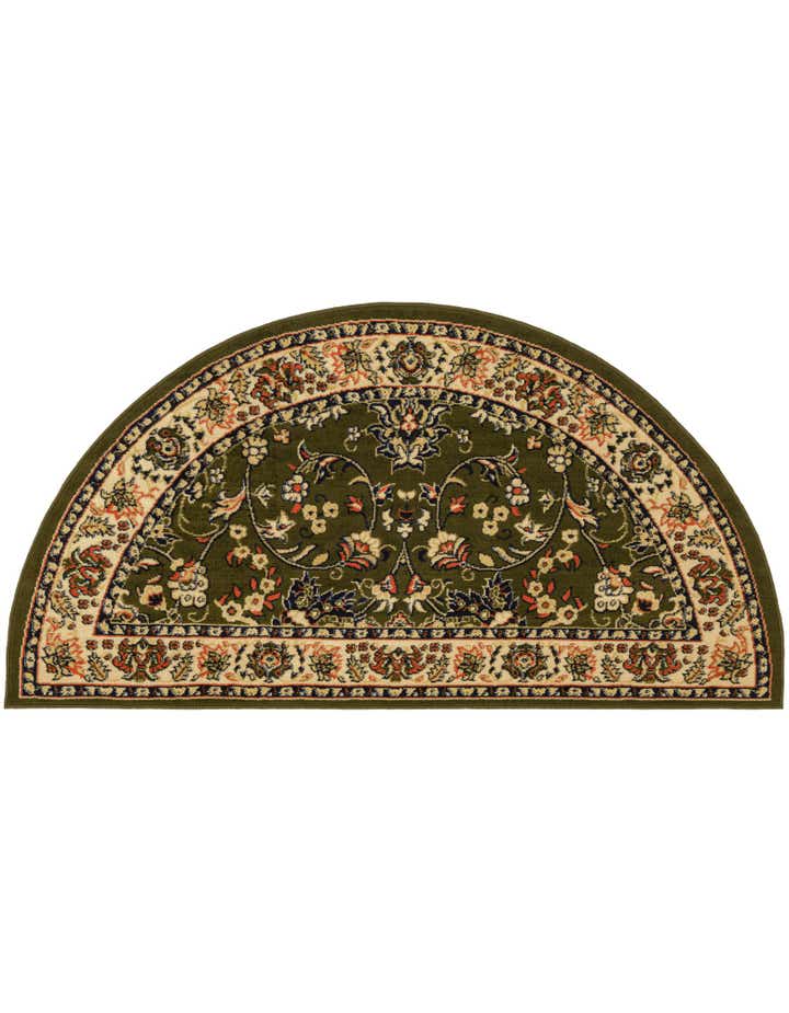 3' x 6' Kashan Design Hearth Rug