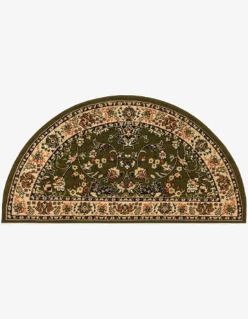 3' x 6' Kashan Design Hearth Rug