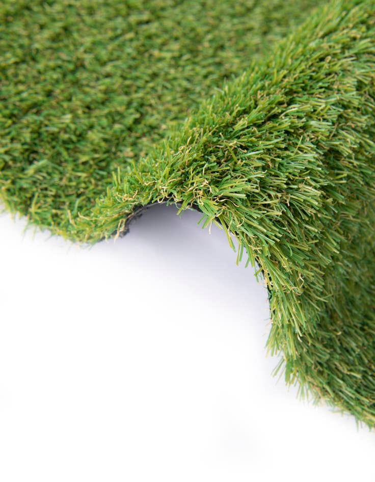 Detail image of 3' x 6' Easy-Clean Grass Indoor / Outdoor Hearth Rug