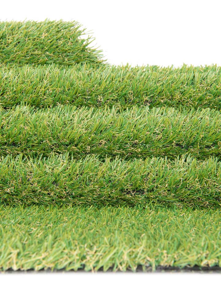 3' x 6' Easy-Clean Grass Indoor / Outdoor Hearth Rug