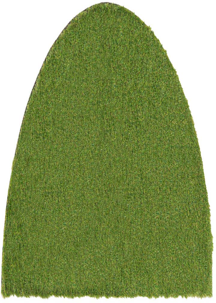 3' x 6' Easy-Clean Grass Indoor / Outdoor Hearth Rug