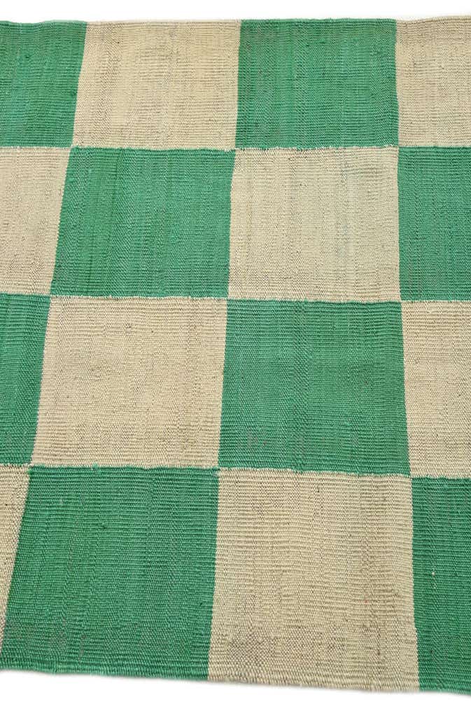 2' 10 x 9' 8 Hand Woven Kilim Modern Wool Runner Rug