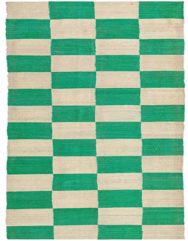 Detail image of 2' 10 x 9' 8 Hand Woven Kilim Modern Wool Runner Rug