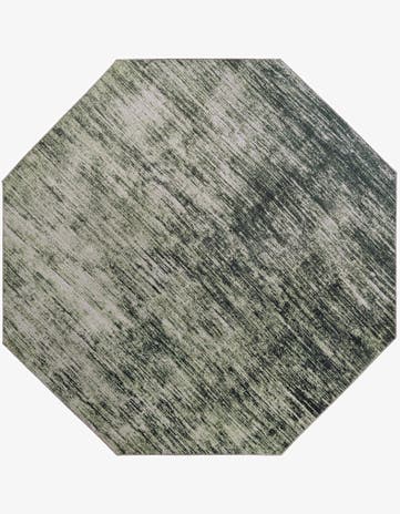 Green Asha Octagon Rug