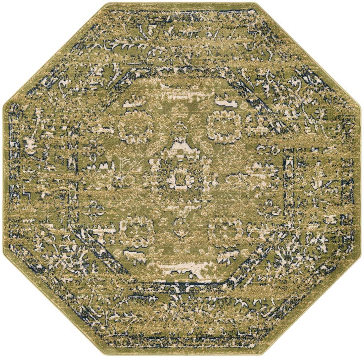 Detail image of 5' x 5' Charleston Octagon Rug
