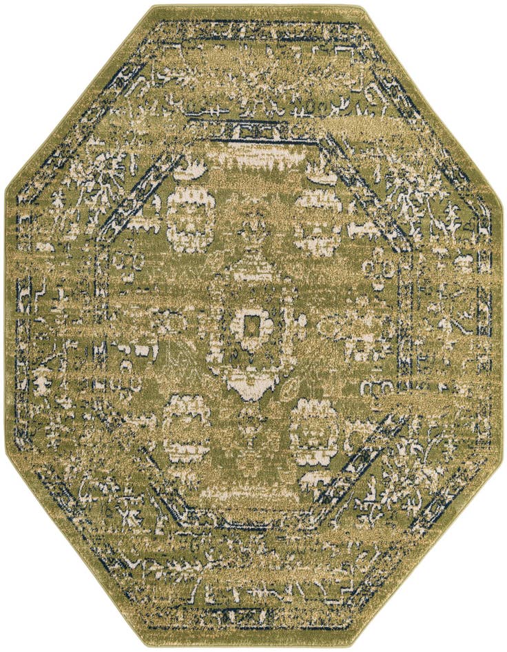 Detail image of 7' x 7' Charleston Octagon Rug