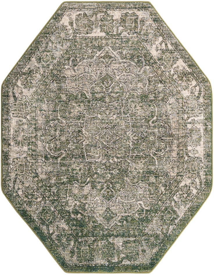Detail image of 5' x 5' Isabella Octagon Rug