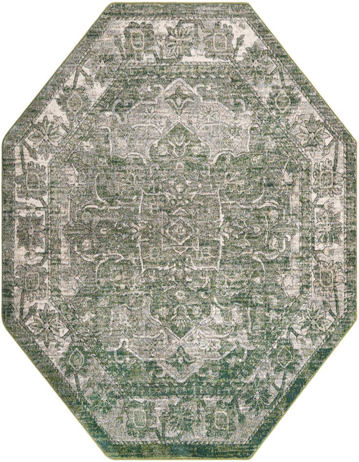 Detail image of 7' 10 x 7' 10 Isabella Octagon Rug