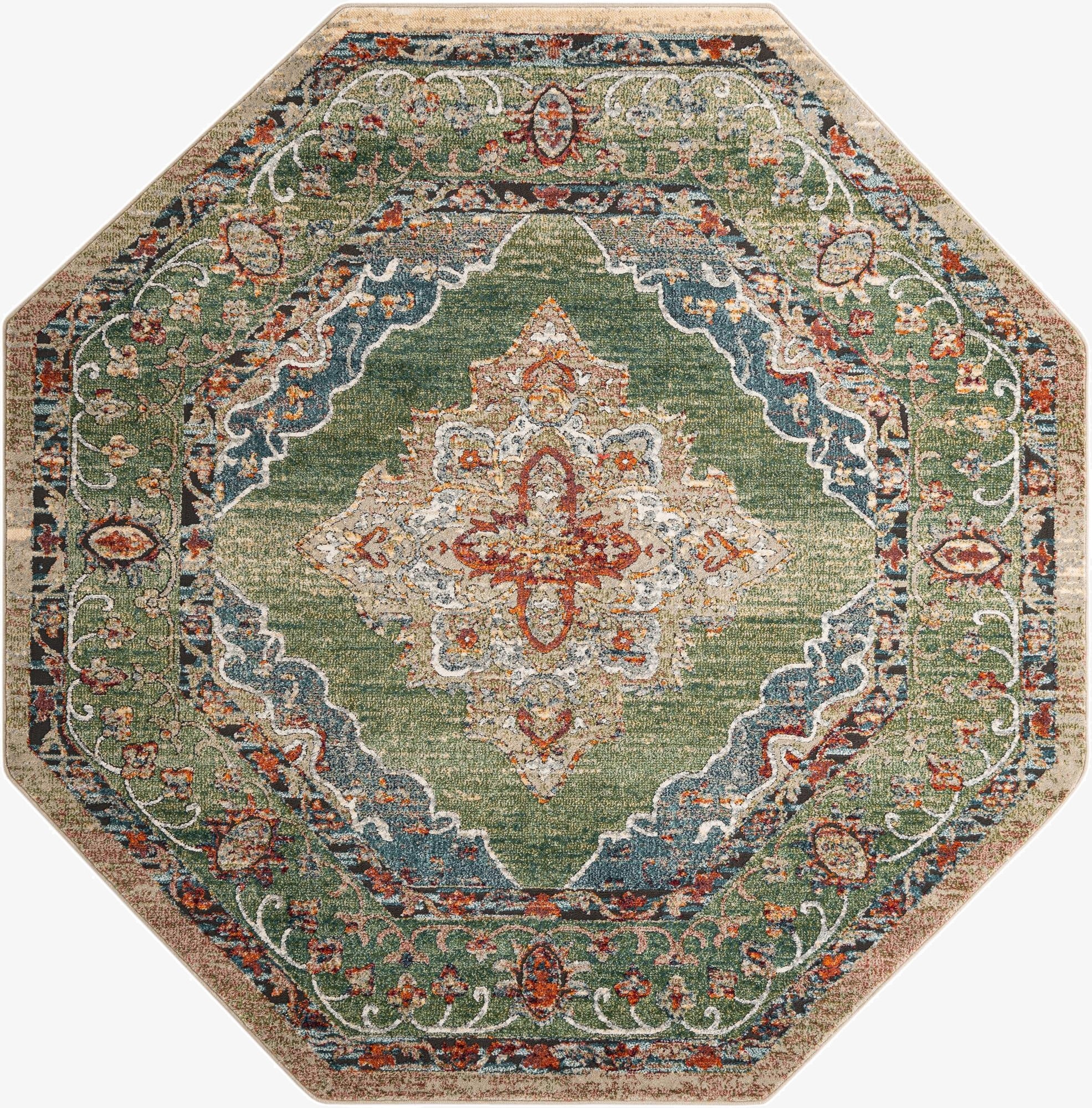 7' 10 x 7' 10 Isabella Octagon Rug