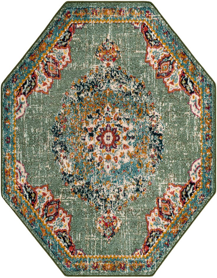 Detail image of 6' x 6' Madeline Octagon Rug