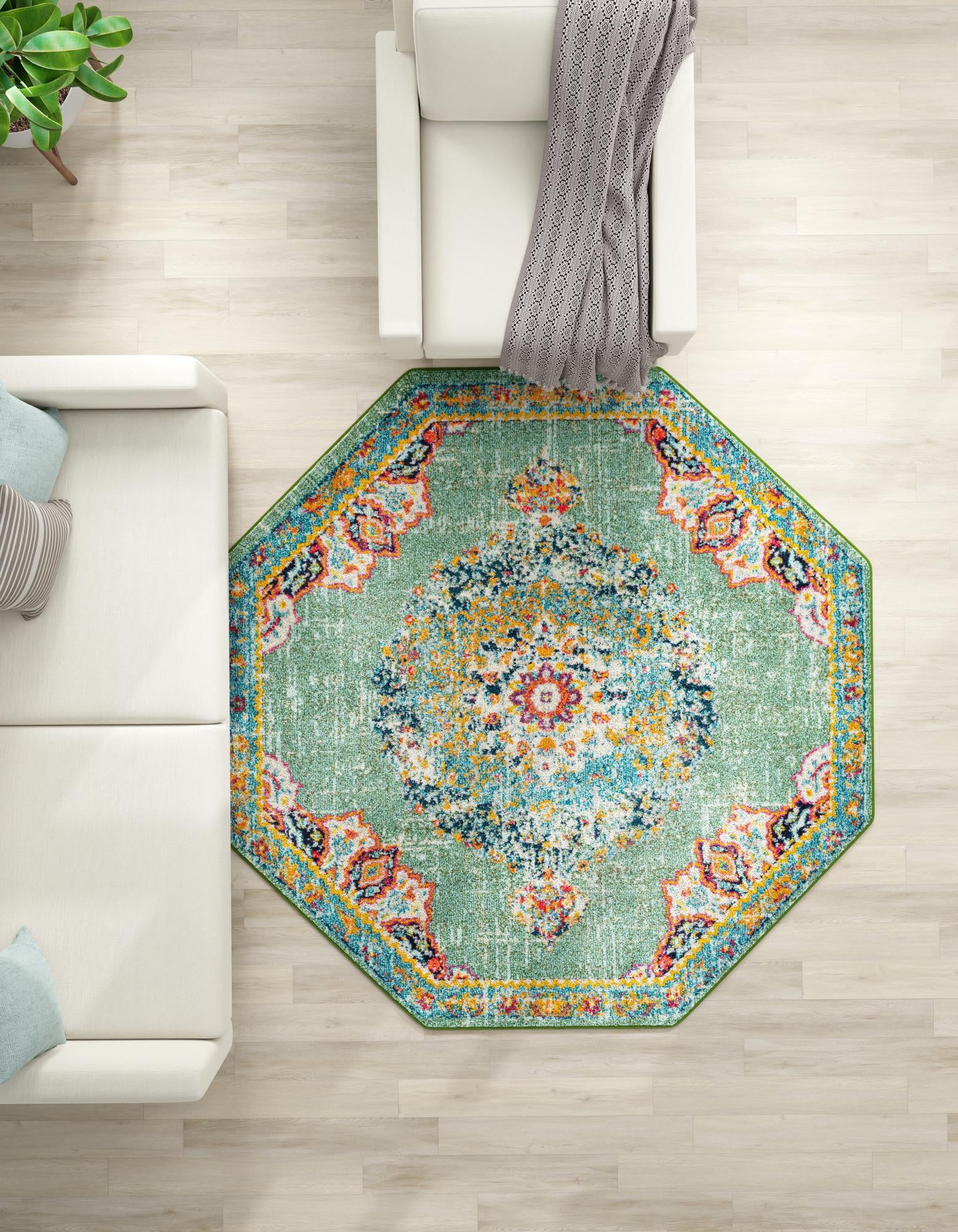 6' x 6' Madeline Octagon Rug