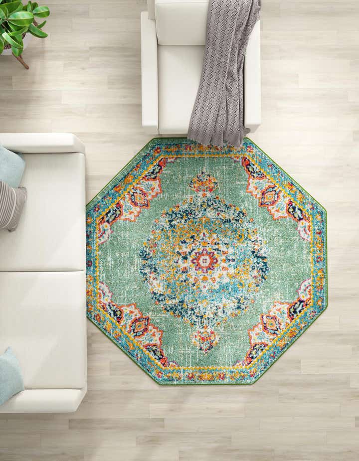 7' 10 x 7' 10 Madeline Octagon Rug