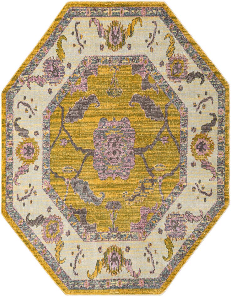 Detail image of 6' x 6' Paragon Octagon Rug