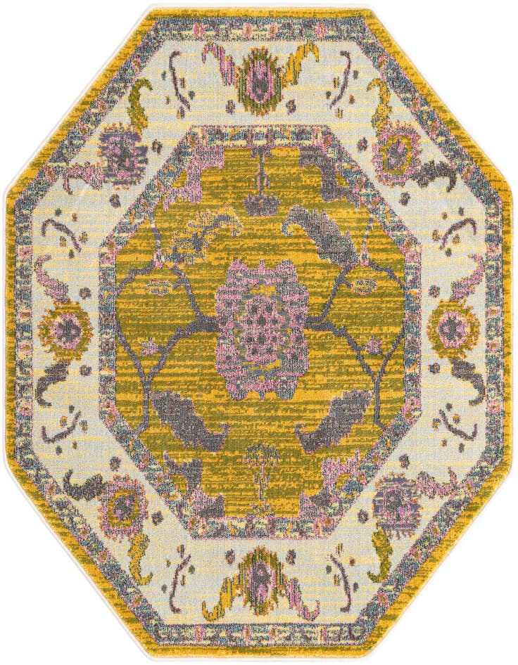 Detail image of 4' x 4' Paragon Octagon Rug