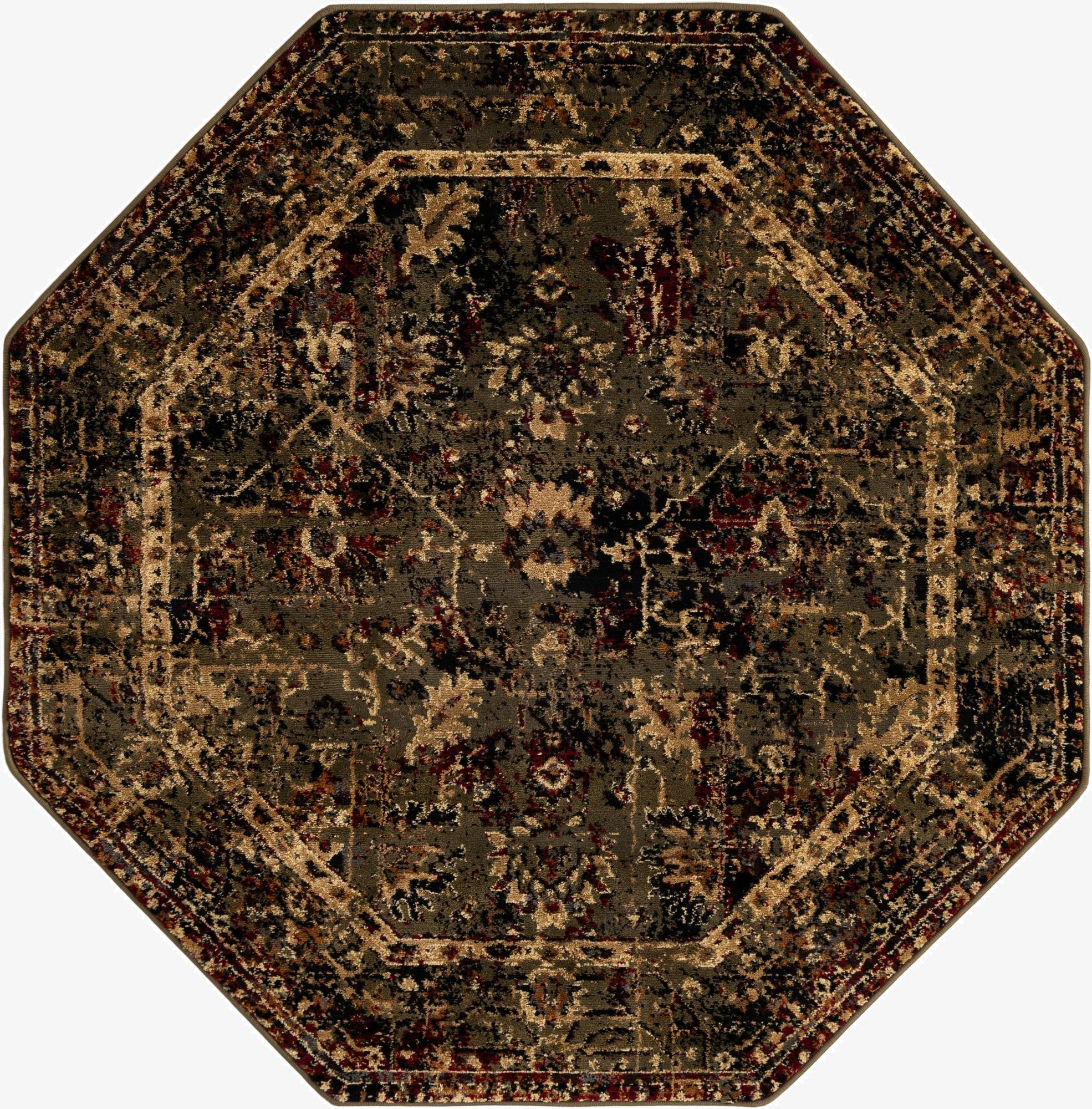 Primary image 5' 3 x 5' 3 Saturn Octagon Rug
