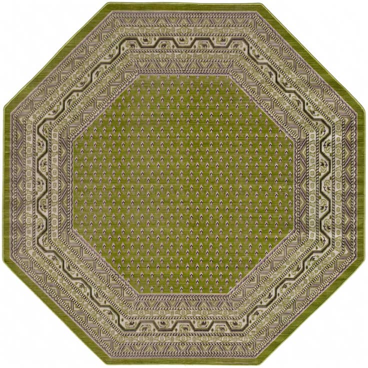 Detail image of 6' x 6' SoHo Octagon Rug