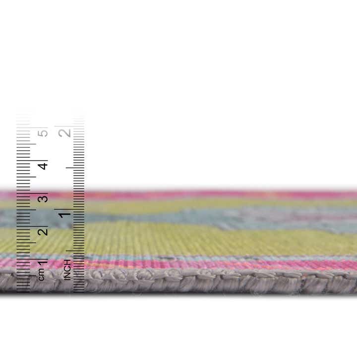 7' 6 x 7' 6 Washable Timeless Octagon Rug
