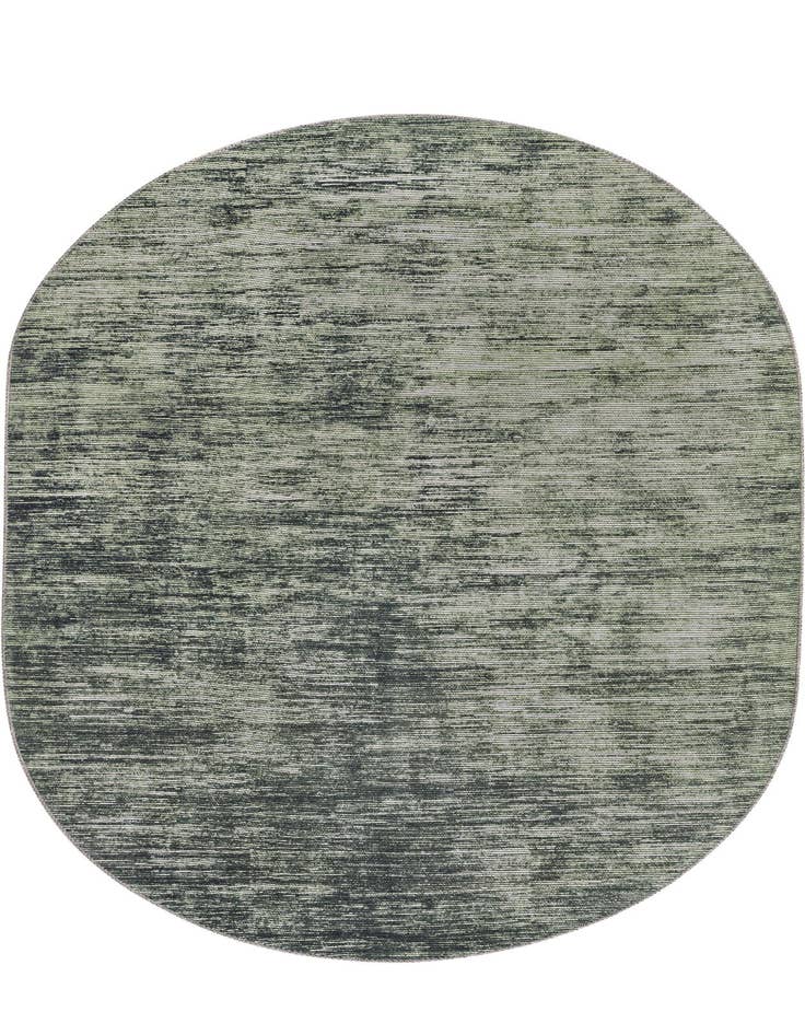 Detail image of 7' 6 x 10' 6 Asha Oval Rug