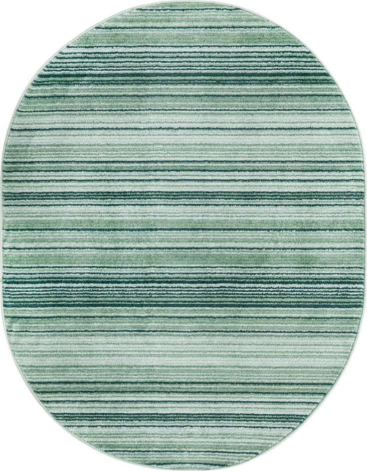 Detail image of 4' x 6' 3 Gemstone Oval Rug